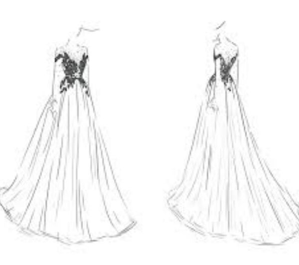

party dresses custom made, White;black