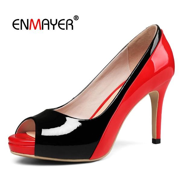 

sandals genuine leather basic casual woman 2021 summer high heel fashion size 34-40 ly405, Black