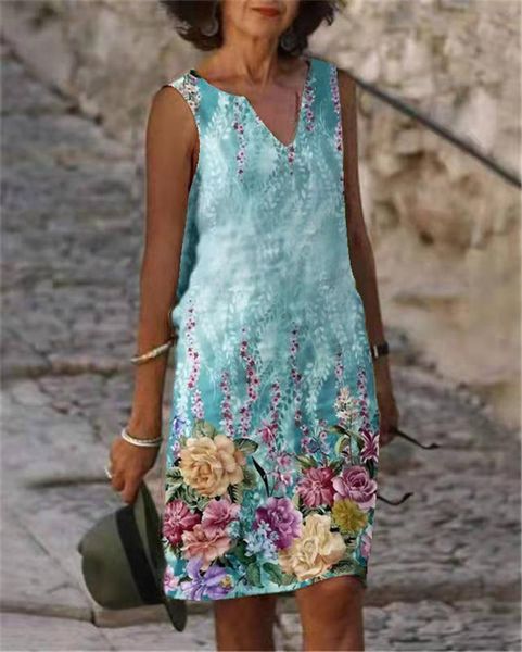 

casual dresses temperament woman dress sleeveless summer, Black;gray