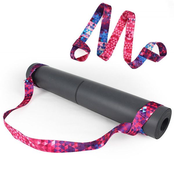 

yoga mats mat binding with straps multifunctional bag nylon pilates mesh adjustable shoulder strap exercise tools