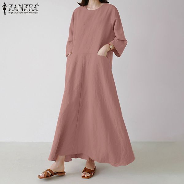 

dresses kaftan solid maxi dress 2021 women's autumn sundress long sleeve vestidos female o neck casual robe femme oversized 5xl, Black;gray