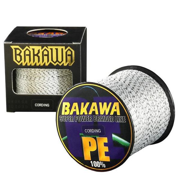 

braid line 4/8 strands 166/300/366/666m fishing speckle saltwater/freshwater smooth 100% pe carp weave extreme durable tool