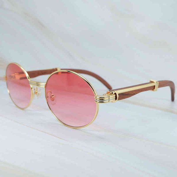 

factory outlet wood men oval round sun buffalo horn women luxury 2021 trending product vintage eyewear gafas sol 0xfu, White;black