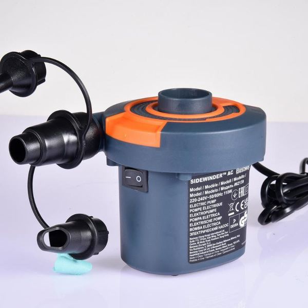 

pool & accessories 12v portable electric air pump mattress boat car auto inflatable for home use camping inflator 14*10*10.5cm