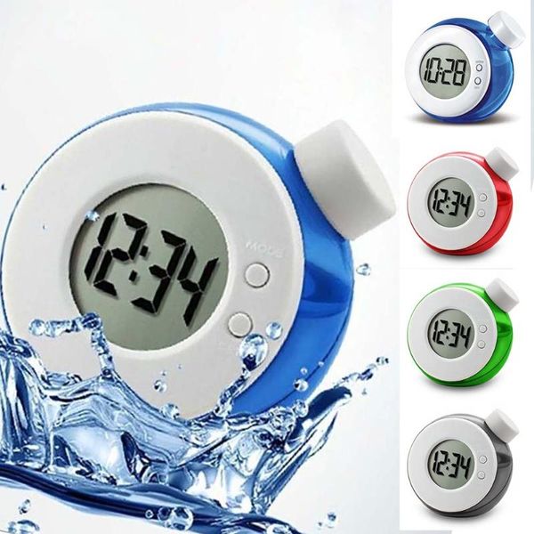 

desk & table clocks creative water power digital display clock with date deskdecoration environmental friendly no batteries #25