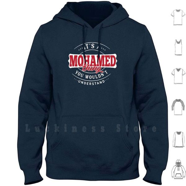 

it's a mohamed thing you wouldn't understand & merchandise hoodies about men's sweatshirts, Black
