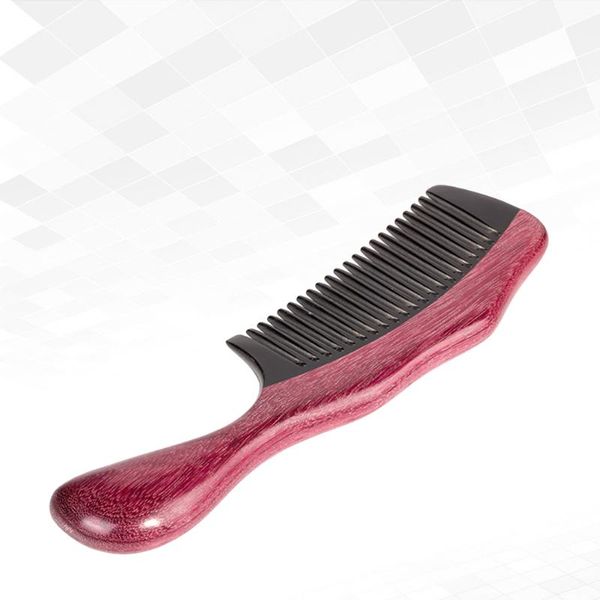 

hair brushes 1pc wooden comb scalp unique straightening combs festival gift, Silver