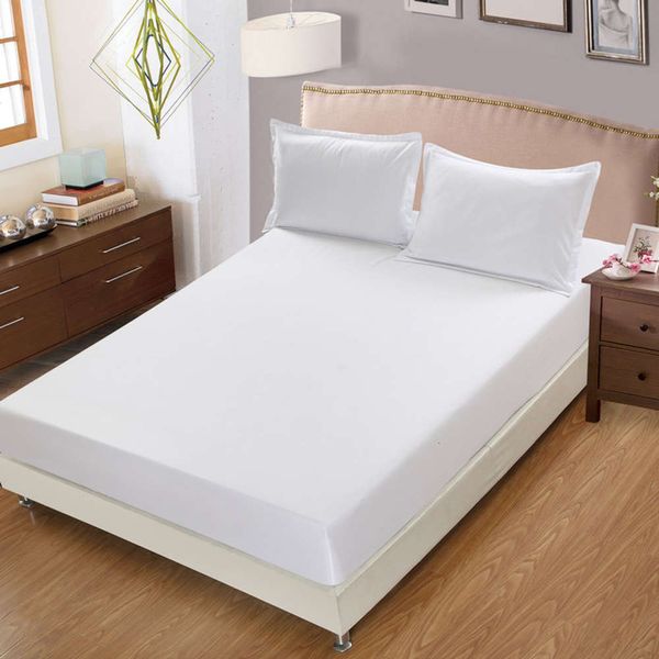 

bed linings simple and pure color el sheet, bedspread, single piece simmons mattress cover, bedding