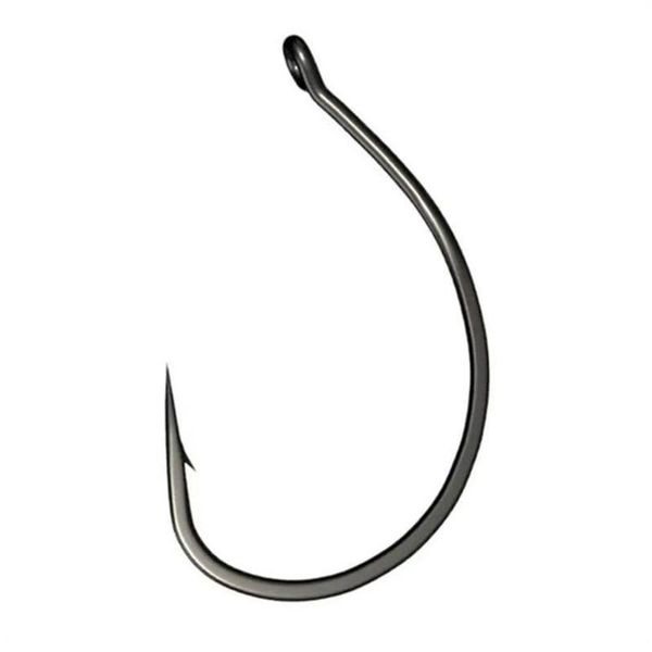 

fishing hooks 10pcs carbon steel 8003 single circle fishhook carp sea tackle accessories