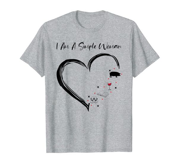 

i'm simple woman reader wine flip flops pig mom farmer shirt, White;black