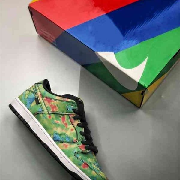 

shoes dunks sb low civilist x black heat source reaction multi-color men women sneakers cz5123-001 36~45