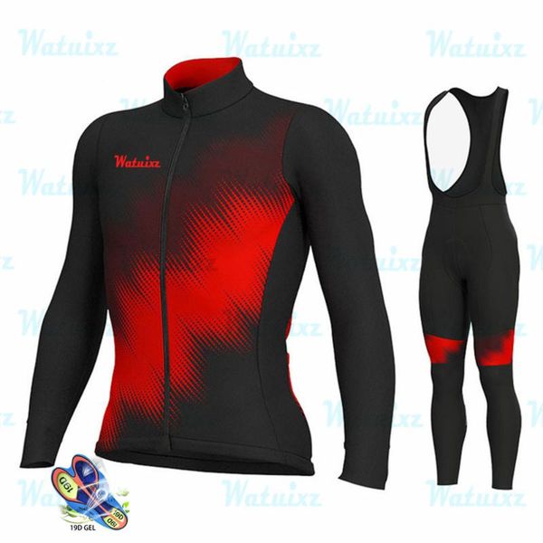 

men spring/autumn long sleeve cycling jersey set breathable bib pants bicycle clothing mtb ropa ciclismo bike clothes suit racing sets, Black;blue