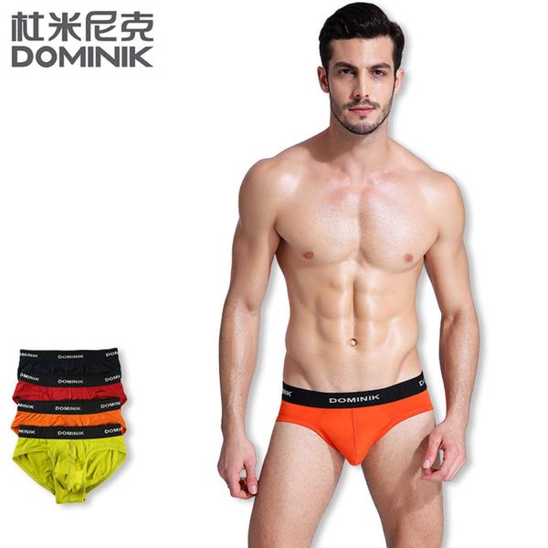 

dumnick medium waist plus 4209 men's briefs modal, Black;white