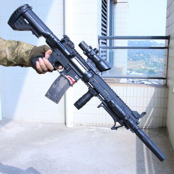 

electric toy weapon gun model children m416 rifle airsoft shooting water bomb gun toy pistol armas for adults boys outdoor games