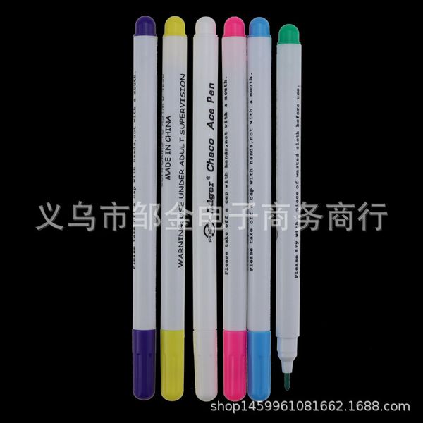 

tool diy adger water erasing pen washing dissoing hydrolysis purple pink be white