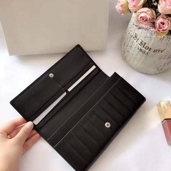 

fashion style ladies long clutch bags wallet brand design women large-capacity multi-card coin purse card holder female wallets, Red;black