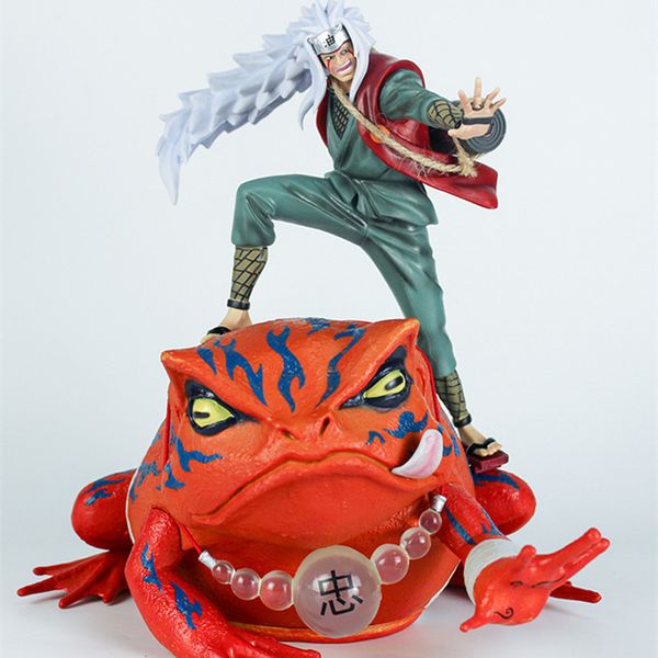 

Toad Sage Jiraiya / Toad Boss Gamabunta PVC Figure Toy Collection Model Figurine