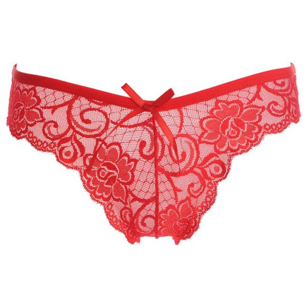 

women's panties lace soft breathable briefs women underwear ladies panty transparent tempting low-rise cotton lingerie, Black;pink