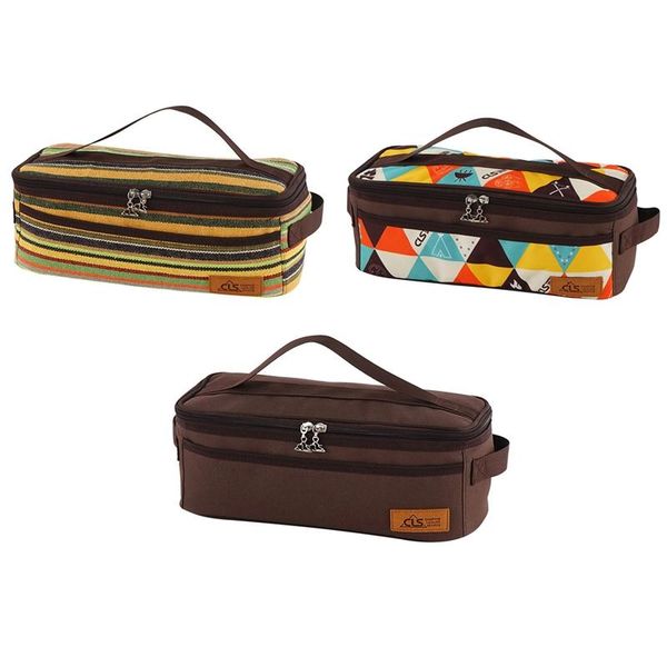 

storage bags cls outdoor camping cookware bag barbecue tableware travel cosmetic portable wash closet luggage