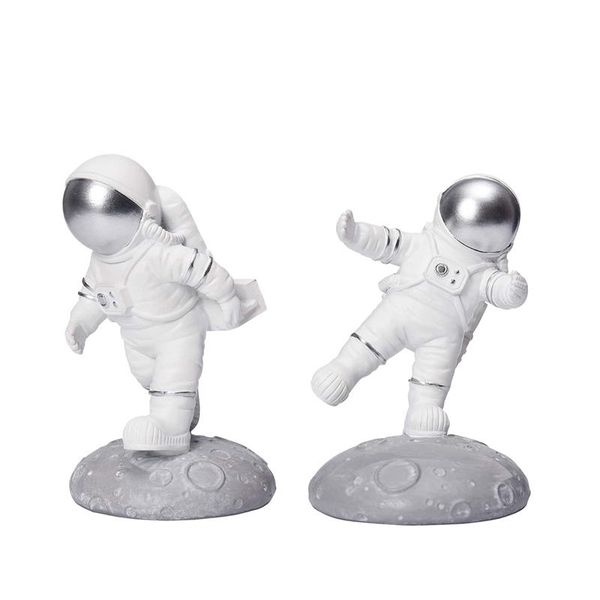

cell phone mounts & holders astronaut holder, resin stand multifunctional deskfor kids creative figurine statues