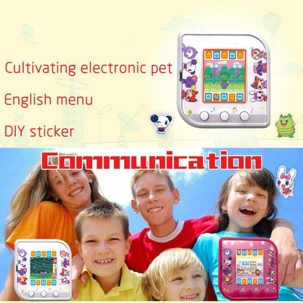 

portable game players electronic digital pets growing up nostalgic virtual pet cyber tamagotchi e-pet gift toy handheld machine