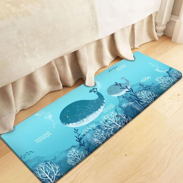

carpets brand fashion children flannel carpet baby ocean dolphin play mat drop children's rectangular