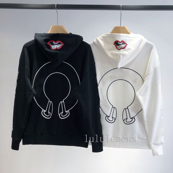 

2021 cross flower mens hoodies hooded chrome sweater casual pullover embossed hearts pattern men's coat sweatshirts chromehearts udyn#, Black