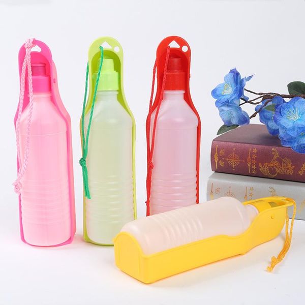 

dog feeder portable water bottle outdoor travel foldable drinking bowl pet supplies bowls & feeders