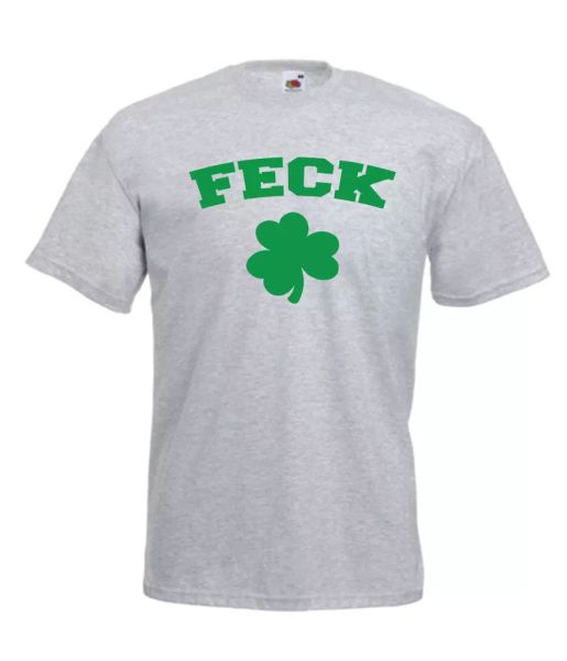 

ireland feck xmas gift idea mens women t shirts multi-color s-2xl, White;black