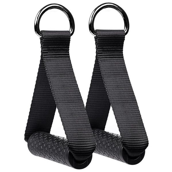 

resistance bands premium heavy duty exercise handles cable machine attachments grips fitness strap stirrup handle