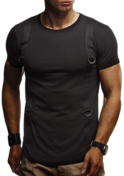 

men's t-shirts short sleeve spring fashion striped slim fit t shirt men trend casual mens t-shirt o-neck shirts s-2x lqo2, White;black