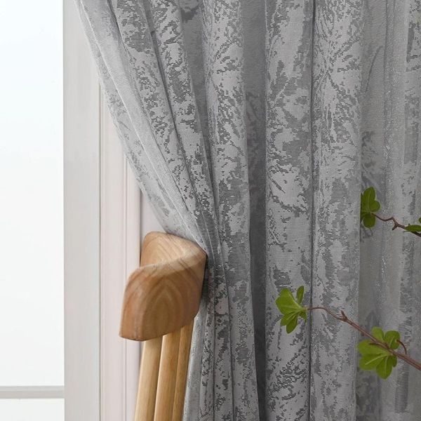 

curtain & drapes window curtains sheer voile tulle living room pure color warp made