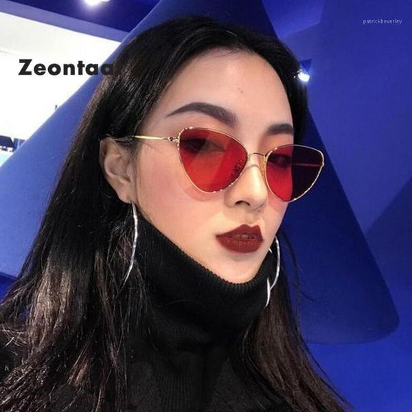 

sunglasses vintage women cat eye designer sun glasses retro red ladies sunglass black eyewear oculos, White;black