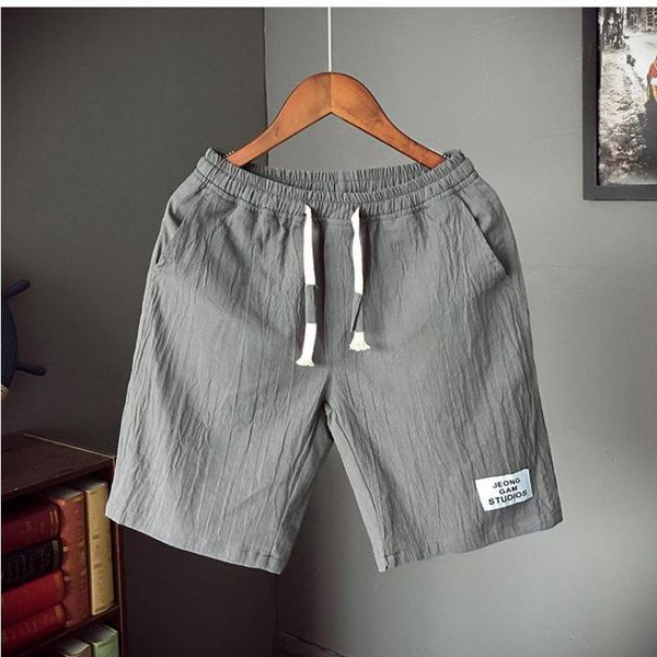 

2021 summer casual shorts mens fashion style man shorts bermuda beach shorts plus size short pants men streetwear male, Black