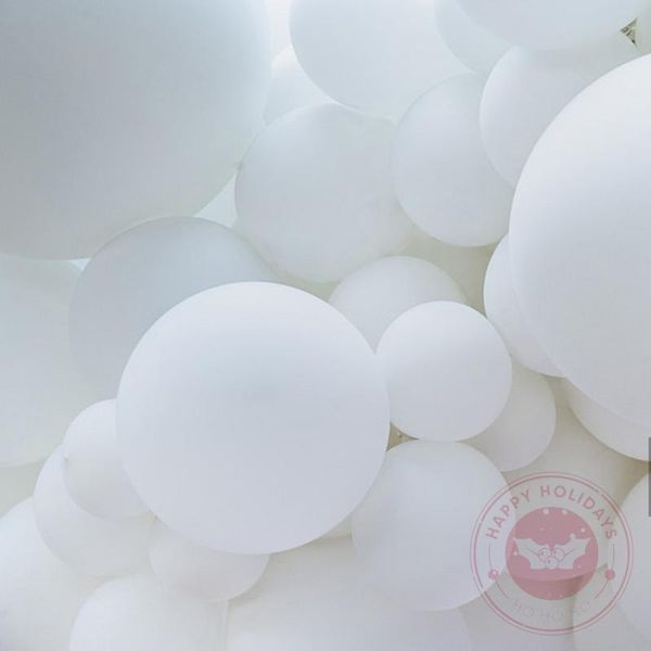 

party decoration 5/36inch giant white round balloons wedding macaron baloes arch backdrop pography decorations festival latex balloon