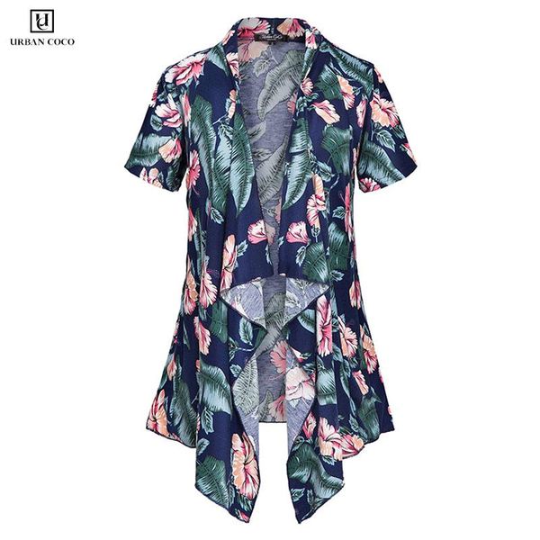 

women's vests urban coco womens paisley print 3/4 sleeve shirt, Black;white