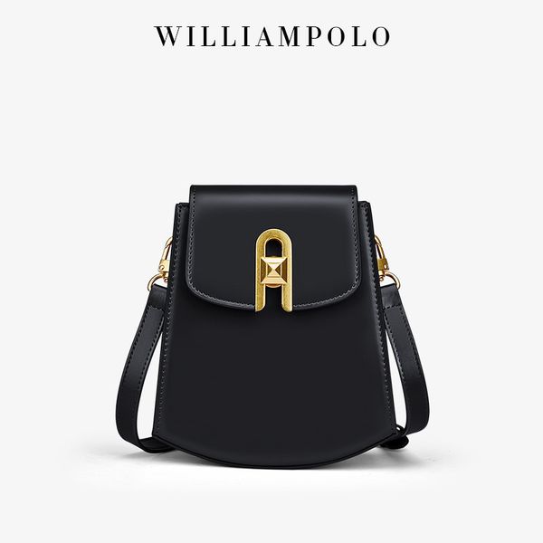 

royal paul mobile phone female messenger autumn winter ins minority crescent 2021 new shoulder bag