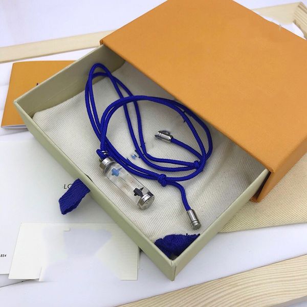 

designer necklaces for women inclusion necklaces jewelry the new listing 2021 new fashion modern style elegant blue string, Silver