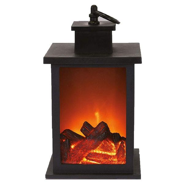 

pcs fireplace led burning effect lantern light lamp durable for garden lawn bedroom slc88 lamps