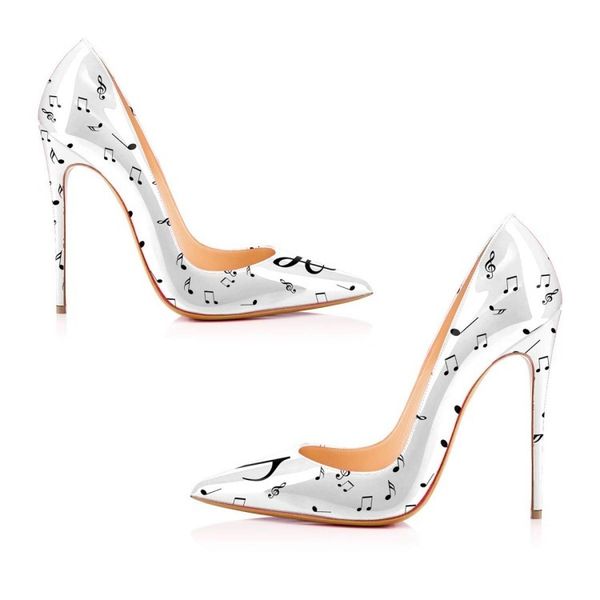 

sandals female fashion bombs high heels nice pointed white charm black party shoes eua plus size 5-13 1p7q