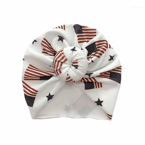 

caps & hats soft cute floral print girls boys infant hat turban elastic cap for born baby1, Yellow