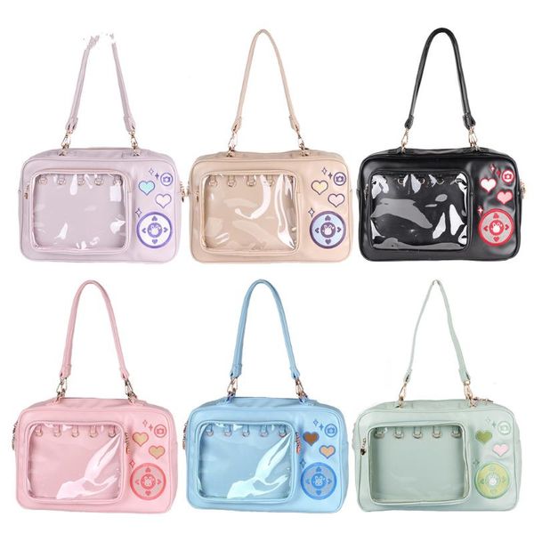 

evening bags 3 ways lolita kawaii camera transparent jk shoulder handbag bag women student school cute japan