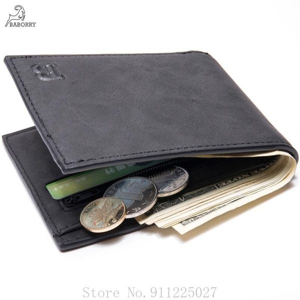 

casual men's slim wallet coin purse multi-card case male mini pu card holders thin mony bag wallets, Red;black