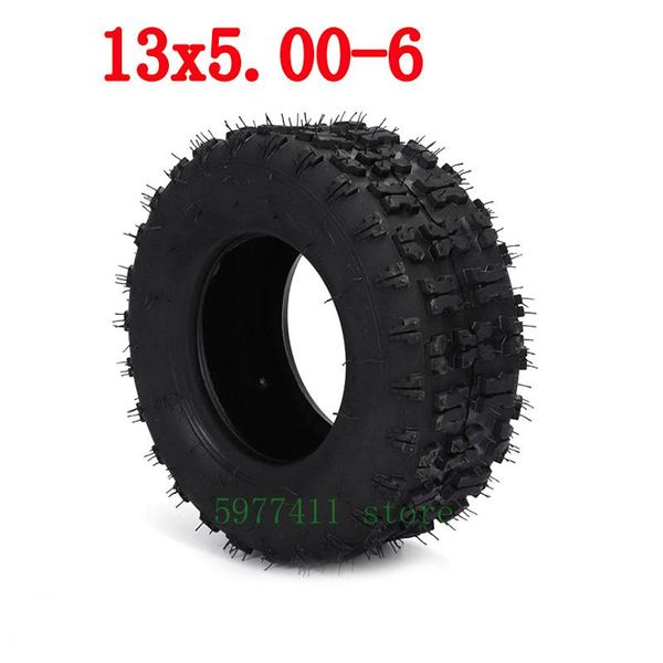 

motorcycle wheels & tires size 13 * 5.00-6 4.10-6 butterfly vacuum tire tubeless for atv go kart scooter small lawn mower