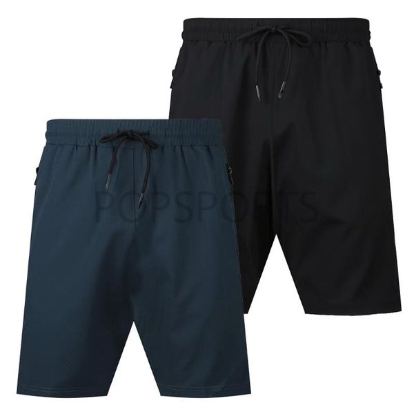 

running shorts men fitness gym sports breathable quick dry jogger training workout summer pants high quality, Black;blue