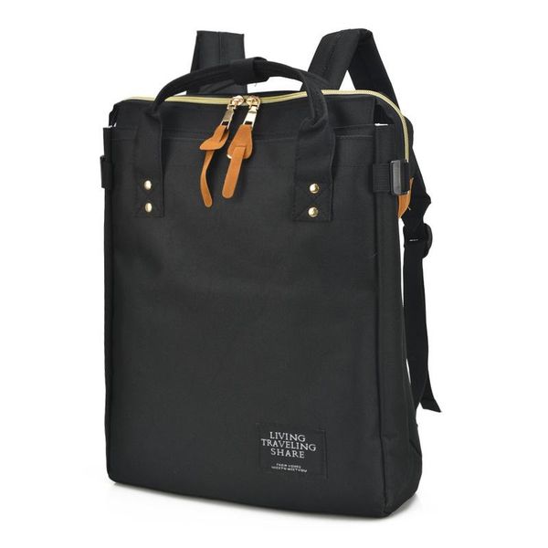 

backpack canvas female 2021 high school campus bag han edition fashion laptop