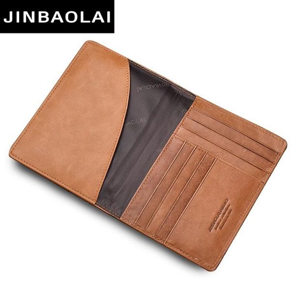 

card holders 2021 travel passport cover case women men holder id document 24 bits bag, Brown;gray