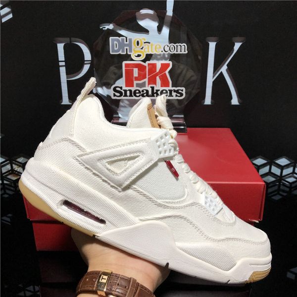 

jumpman 4 4s cactus jack men womens basketball shoes neon court purple bred mens trainers sports sneakersdnf9