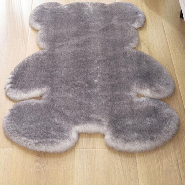 

carpets cartoon bear soft faux sheepskin rug carpet imitation warm wool bedroom mat sofr area rugs