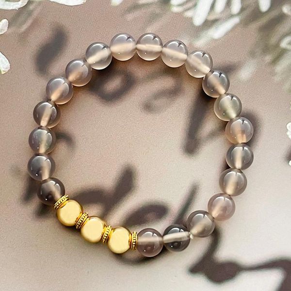 

beaded, strands handmade jewelry fashion natural gemstone beaded bracelet for women and men simple couple gift wholesale bulk, Black